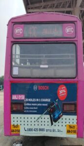 seasonal bus advertising campaign ideas