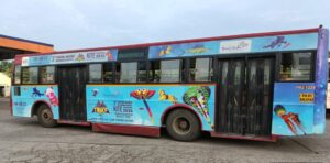 bus exterior advertising options for brands